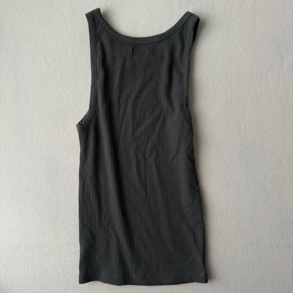 Faherty Ribbed Tank Top XS - Picture 4 of 5